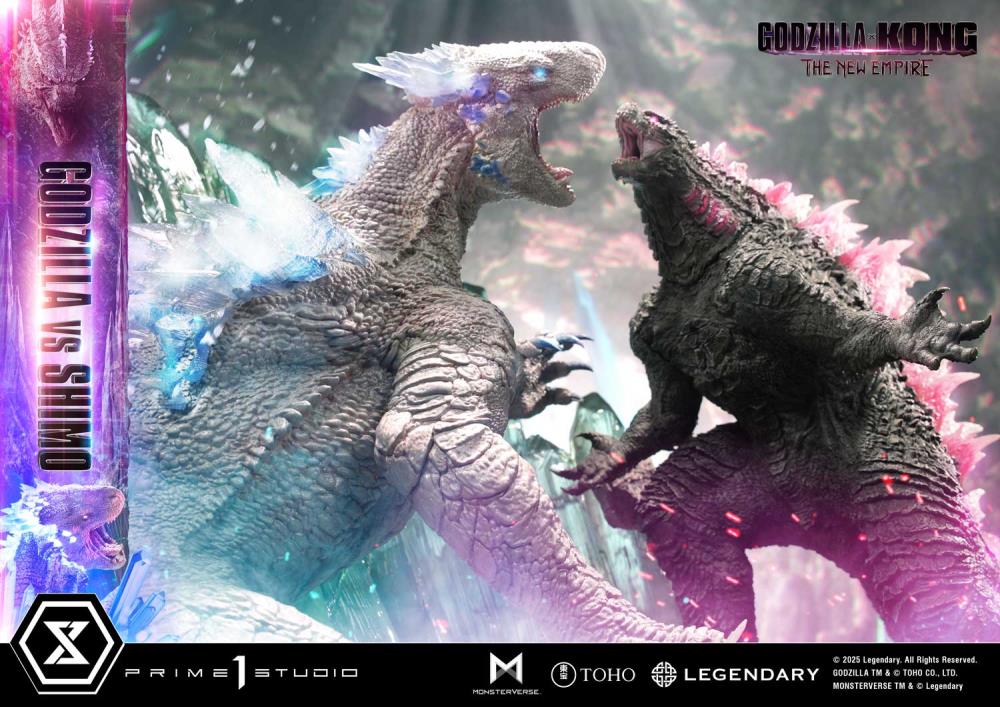 Godzilla x Kong: The New Empire Ultimate Diorama Masterline Godzilla vs. Shimo Statue Gallery Image 41