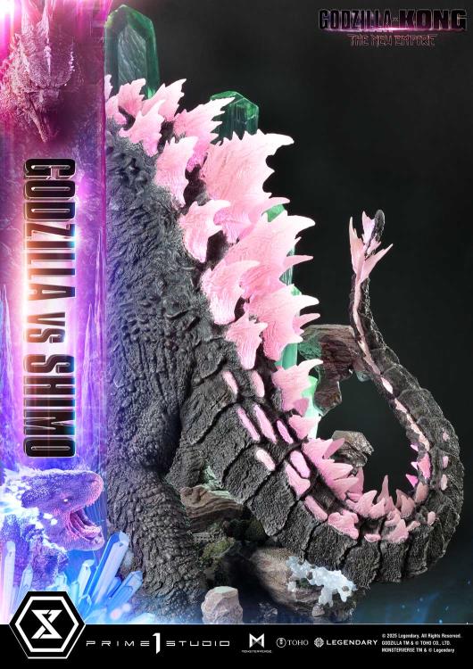 Godzilla x Kong: The New Empire Ultimate Diorama Masterline Godzilla vs. Shimo Statue Gallery Image 27