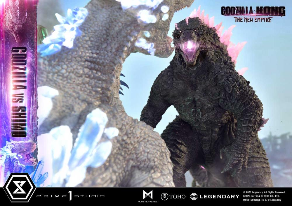 Godzilla x Kong: The New Empire Ultimate Diorama Masterline Godzilla vs. Shimo Statue Gallery Image 66