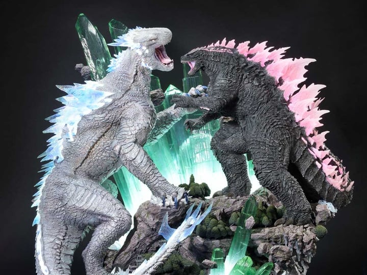 Godzilla x Kong: The New Empire Ultimate Diorama Masterline Godzilla vs. Shimo Statue Gallery Image 1