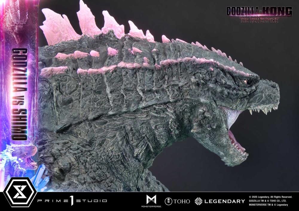 Godzilla x Kong: The New Empire Ultimate Diorama Masterline Godzilla vs. Shimo Statue Gallery Image 19