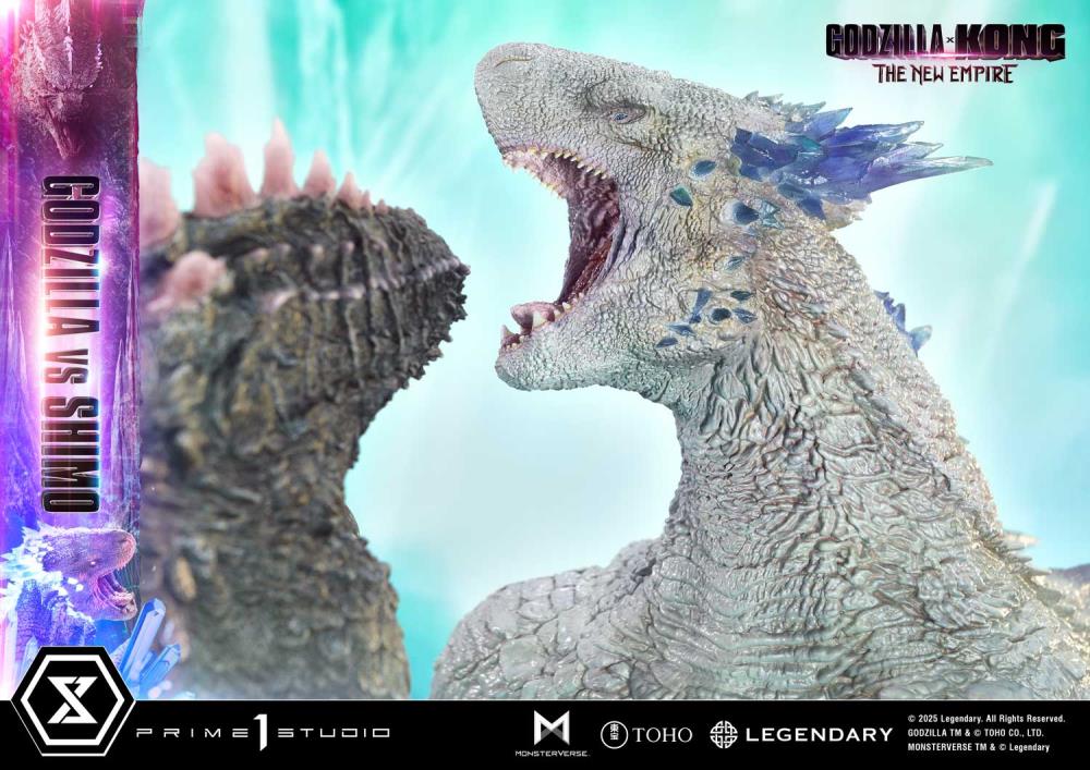 Godzilla x Kong: The New Empire Ultimate Diorama Masterline Godzilla vs. Shimo Statue Gallery Image 74