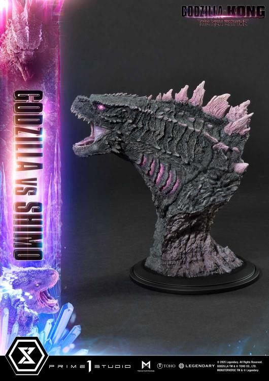 Godzilla x Kong: The New Empire Ultimate Diorama Masterline Godzilla vs. Shimo (Bonus Ver.) Statue Gallery Image 69