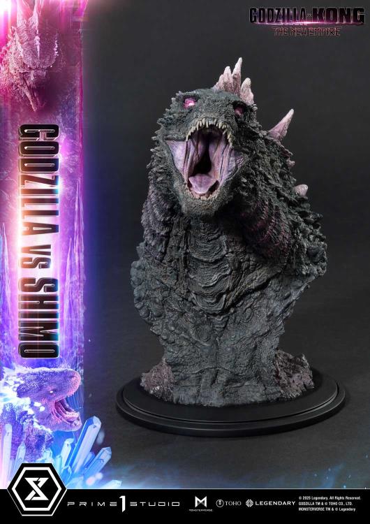 Godzilla x Kong: The New Empire Ultimate Diorama Masterline Godzilla vs. Shimo (Bonus Ver.) Statue Gallery Image 73