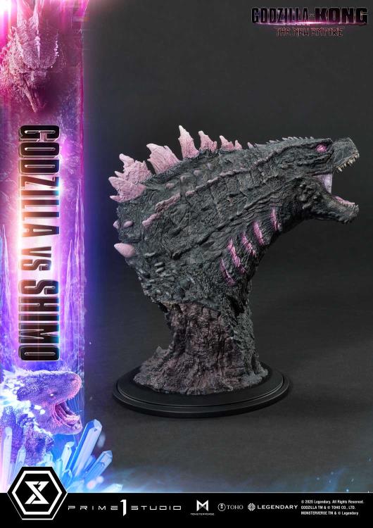 Godzilla x Kong: The New Empire Ultimate Diorama Masterline Godzilla vs. Shimo (Bonus Ver.) Statue Gallery Image 94