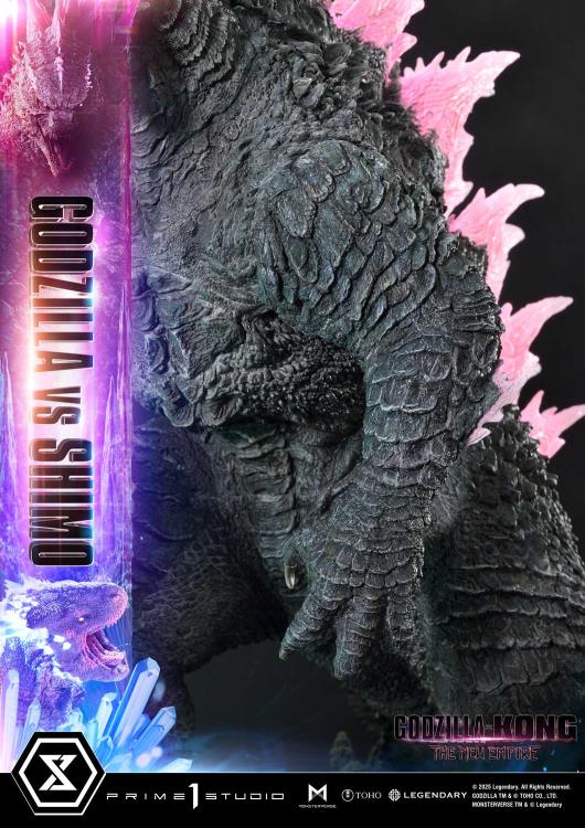 Godzilla x Kong: The New Empire Ultimate Diorama Masterline Godzilla vs. Shimo (Bonus Ver.) Statue Gallery Image 93