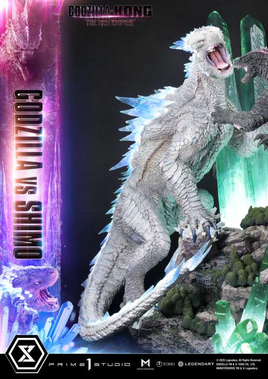 Godzilla x Kong: The New Empire Ultimate Diorama Masterline Godzilla vs. Shimo (Bonus Ver.) Statue Gallery Image 87