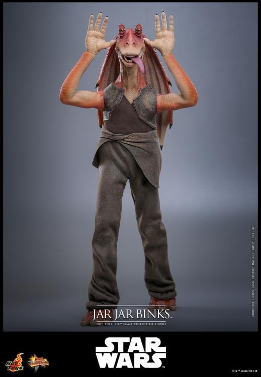 Star Wars: The Phantom Menace MMS807 Jar Jar Binks 1/6th Scale Collectible Figure Gallery Image 7