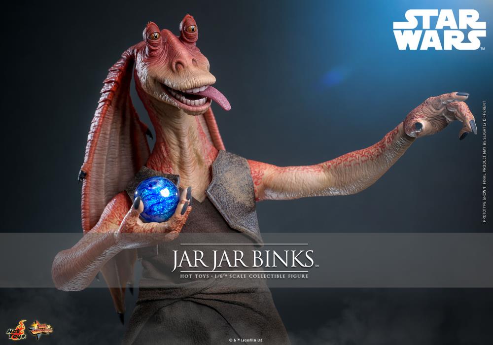 Star Wars: The Phantom Menace MMS807 Jar Jar Binks 1/6th Scale Collectible Figure Gallery Image 3