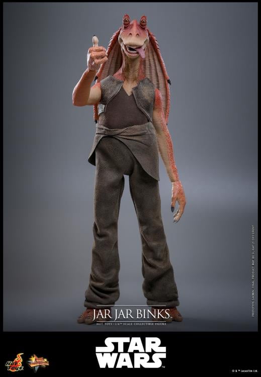 Star Wars: The Phantom Menace MMS807 Jar Jar Binks 1/6th Scale Collectible Figure Gallery Image 9