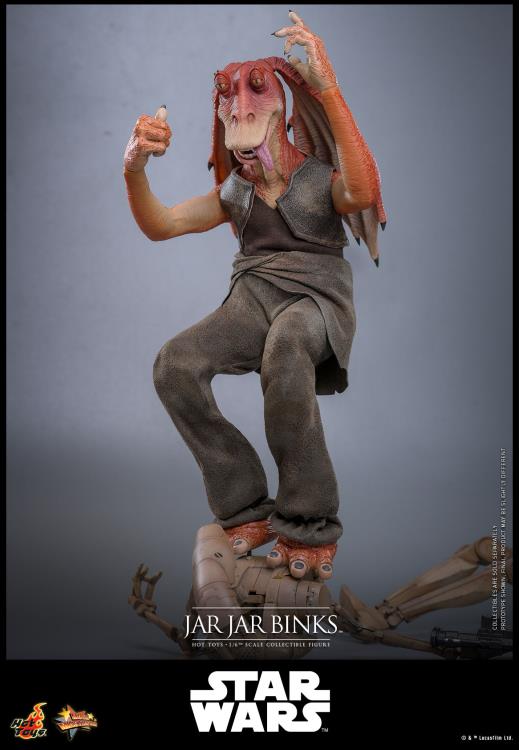 Star Wars: The Phantom Menace MMS807 Jar Jar Binks 1/6th Scale Collectible Figure Gallery Image 8