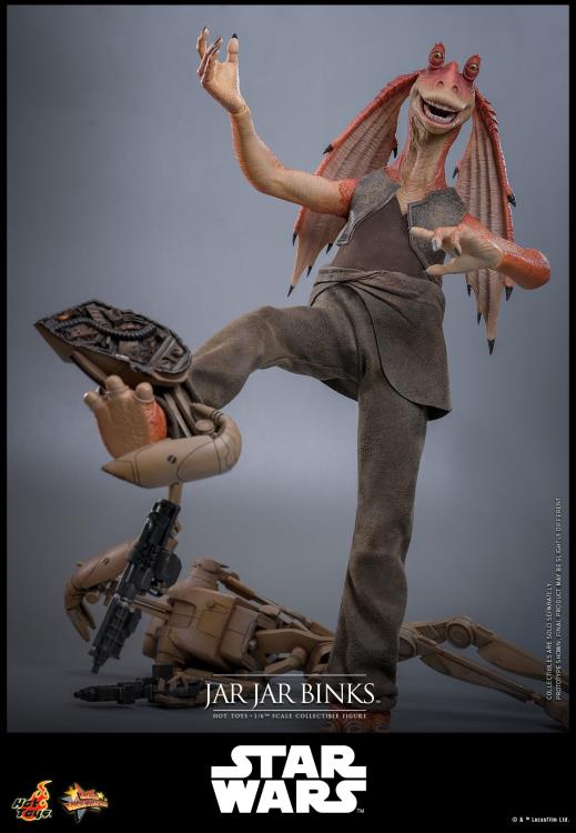 Star Wars: The Phantom Menace MMS807 Jar Jar Binks 1/6th Scale Collectible Figure Gallery Image 12