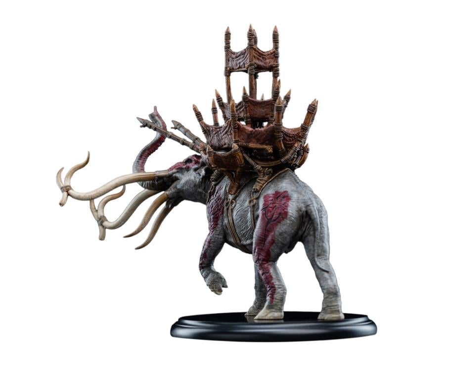 The Lord of the Rings: The Return of the King Mumak in Battle Miniature Statue Gallery Image 8