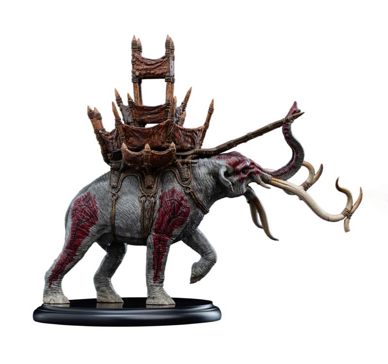 The Lord of the Rings: The Return of the King Mumak in Battle Miniature Statue Gallery Image 5