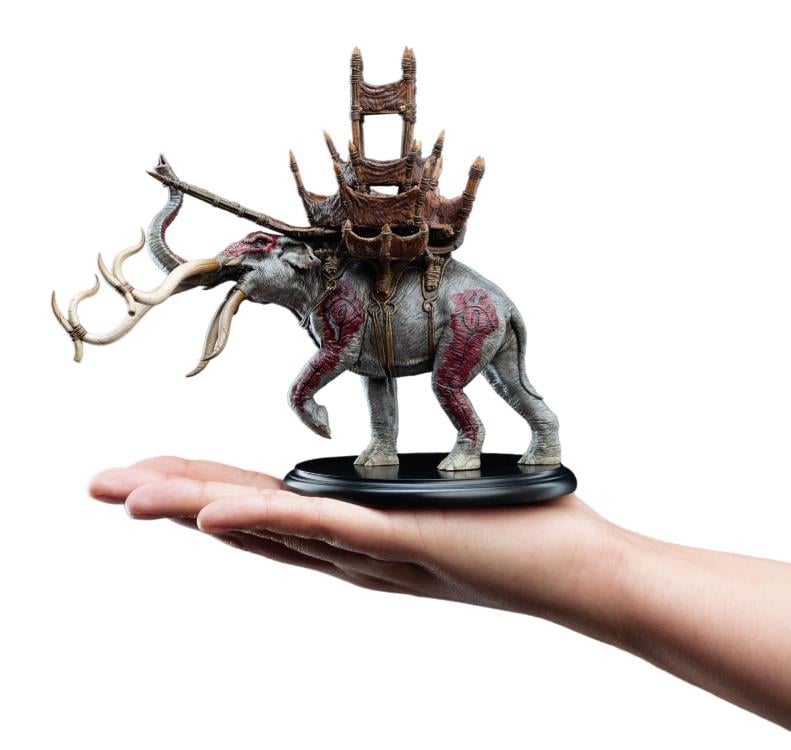The Lord of the Rings: The Return of the King Mumak in Battle Miniature Statue Gallery Image 12