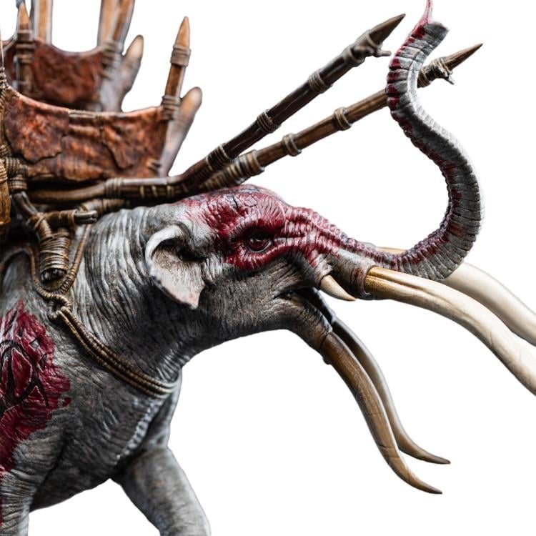 The Lord of the Rings: The Return of the King Mumak in Battle Miniature Statue Gallery Image 13