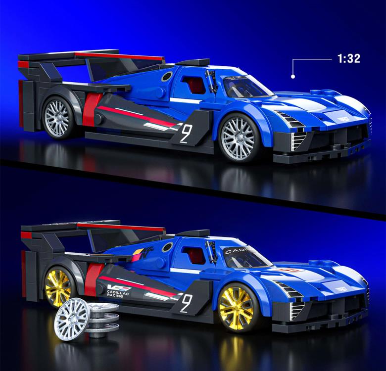 Hot Wheels Mattel Brick Shop Cadillac Project GTP Hypercar Building Set Gallery Image 3