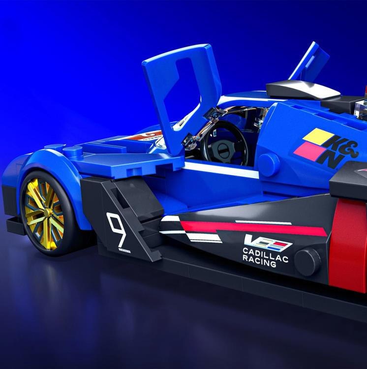 Hot Wheels Mattel Brick Shop Cadillac Project GTP Hypercar Building Set Gallery Image 4