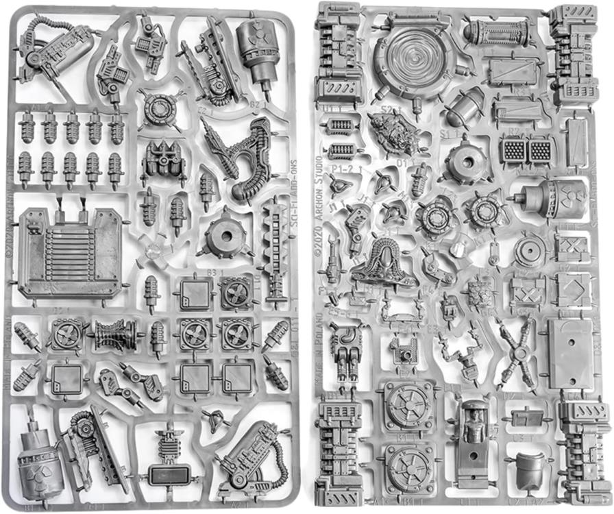 Dungeons & Lasers: Sci-Fi Starter Miniatures Set Gallery Image 4