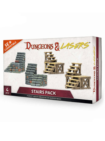 Dungeons & Lasers: Stairs Miniatures Set Gallery Image 2