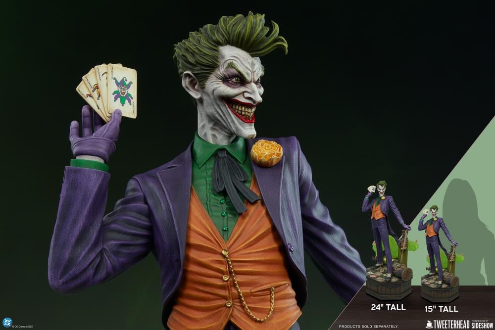 DC Comics The Joker (Cards) 1/4 Scale Maquette Gallery Image 6