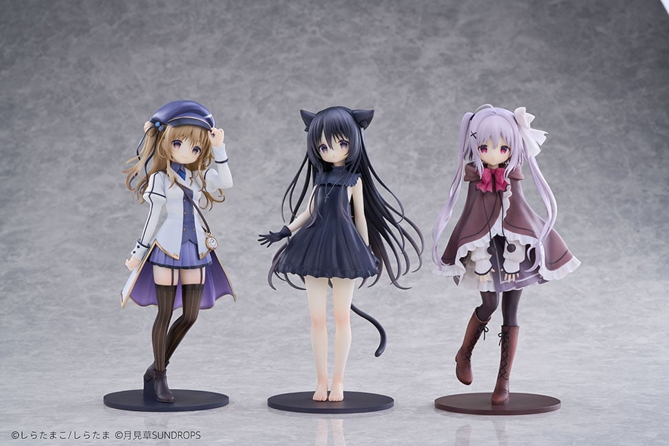 Starry Sky Railway and Shiro's Journey 1/7 Scale Set of 3 Figures