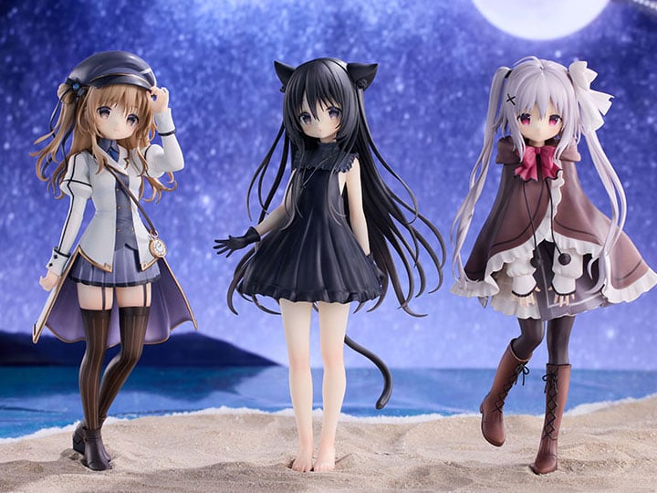 Starry Sky Railway and Shiro's Journey 1/7 Scale Set of 3 Figures Gallery Image 1