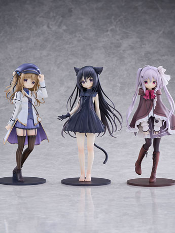Starry Sky Railway and Shiro's Journey 1/7 Scale Set of 3 Figures Gallery Image 2