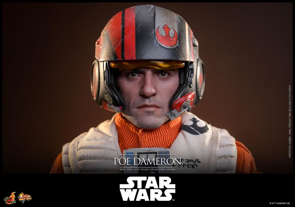 Star Wars: The Force Awakens MMS806 Poe Dameron 1/6th Scale Collectible Figure Gallery Image 16