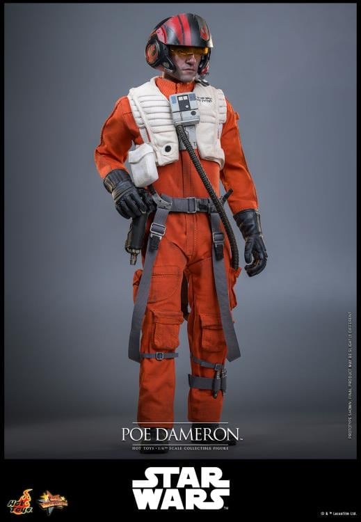 Star Wars: The Force Awakens MMS806 Poe Dameron 1/6th Scale Collectible Figure Gallery Image 7