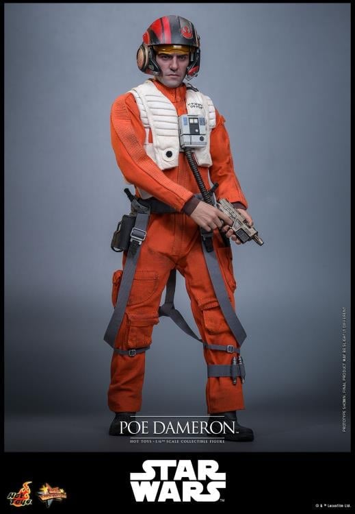 Star Wars: The Force Awakens MMS806 Poe Dameron 1/6th Scale Collectible Figure Gallery Image 9