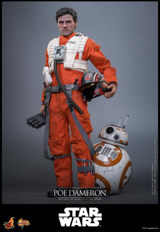 Star Wars: The Force Awakens MMS806 Poe Dameron 1/6th Scale Collectible Figure Gallery Image 5