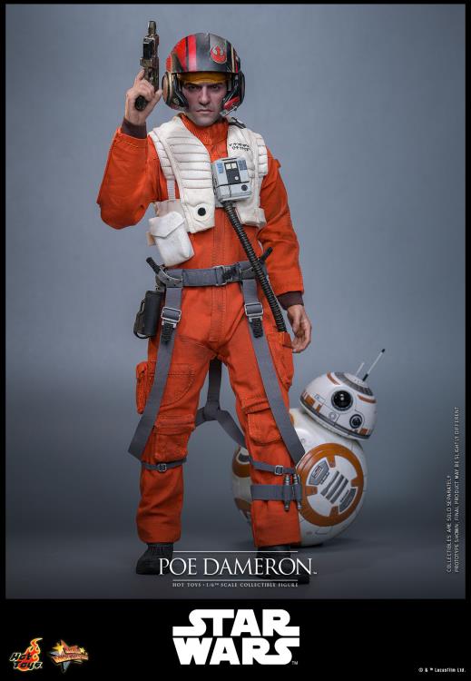 Star Wars: The Force Awakens MMS806 Poe Dameron 1/6th Scale Collectible Figure Gallery Image 8