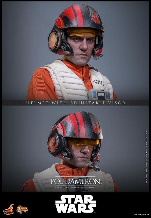 Star Wars: The Force Awakens MMS806 Poe Dameron 1/6th Scale Collectible Figure Gallery Image 20