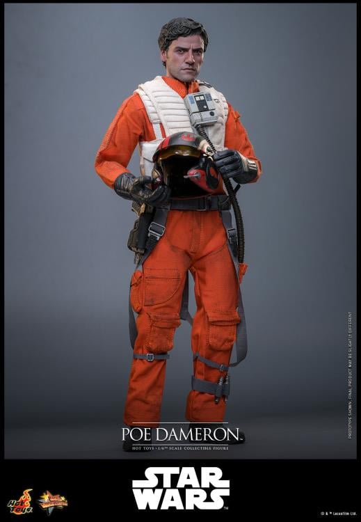 Star Wars: The Force Awakens MMS806 Poe Dameron 1/6th Scale Collectible Figure Gallery Image 6