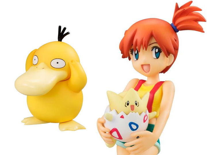 Pokemon G.E.M. Series Misty With Togepi & Psyduck Gallery Image 1