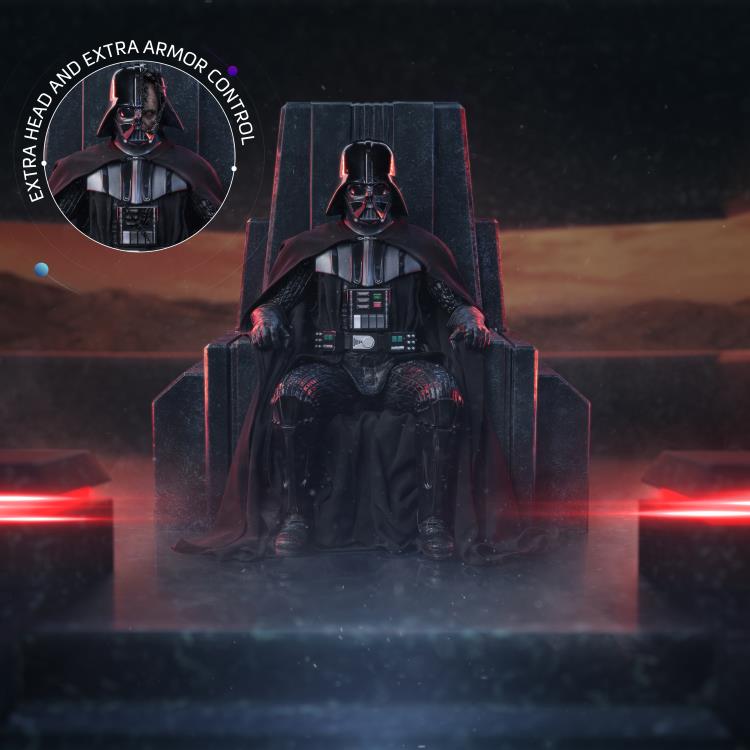 Star Wars: Obi-Wan Kenobi Darth Vader on Throne 1/10 Art Scale Limited Edition Statue Gallery Image 3