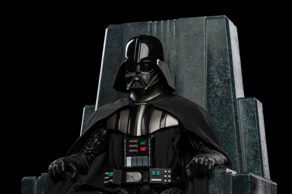 Star Wars: Obi-Wan Kenobi Darth Vader on Throne 1/10 Art Scale Limited Edition Statue Gallery Image 9