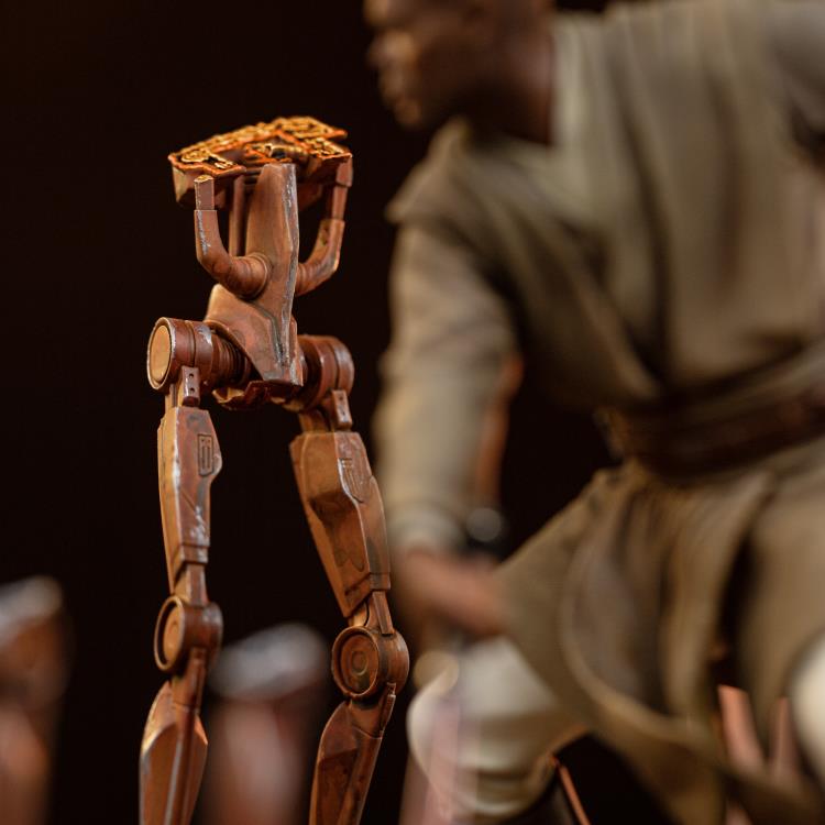 Star Wars Mace Windu 1/10 Art Scale Statue Gallery Image 7