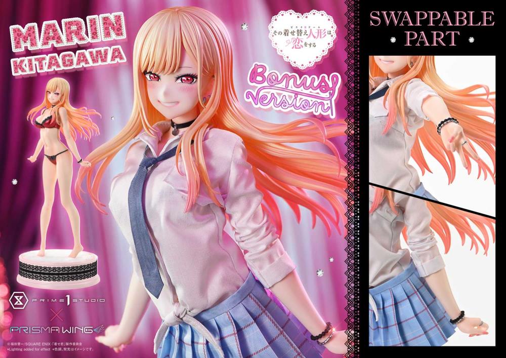 My Dress-Up Darling Premium Masterline Marin Kitagawa (Bonus Ver.) 1/4 Scale Statue Gallery Image 3