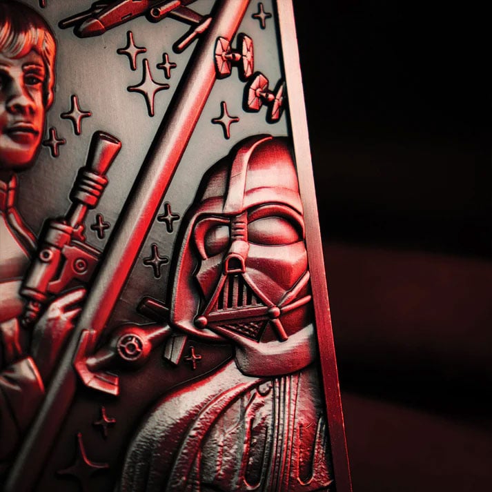 Star Wars: The Empire Strikes Back Luke Skywalker & Darth Vader Limited Edition Ingot Gallery Image 6