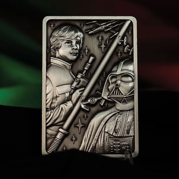 Star Wars: The Empire Strikes Back Luke Skywalker & Darth Vader Limited Edition Ingot Gallery Image 3