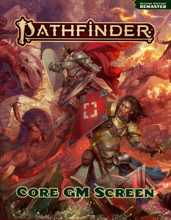 Pathfinder 2E: Pathfinder Core GM Screen Gallery Image 3