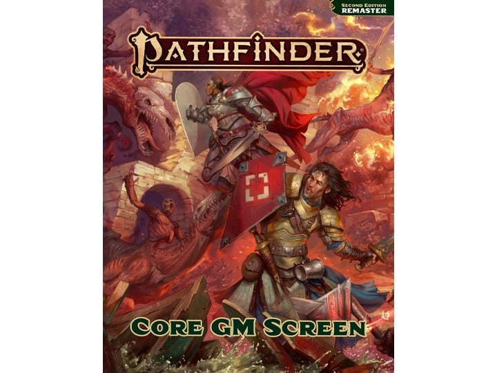 Pathfinder 2E: Pathfinder Core GM Screen Gallery Image 1