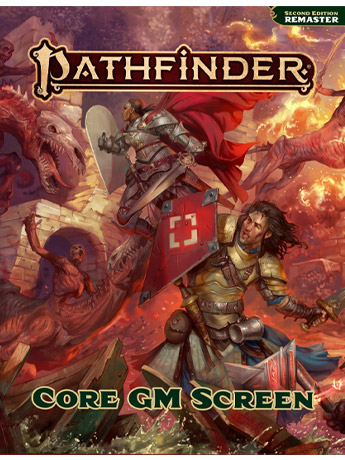 Pathfinder 2E: Pathfinder Core GM Screen Gallery Image 2