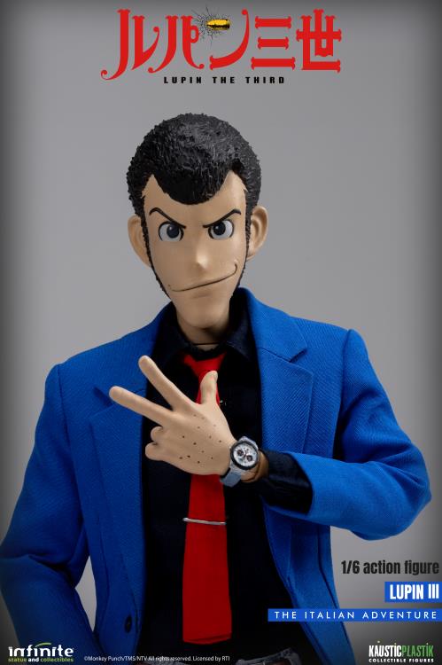 Lupin the Third L'Avventura Italiana Lupin (Standard Edition) 1/6 Scale Action Figure Gallery Image 14