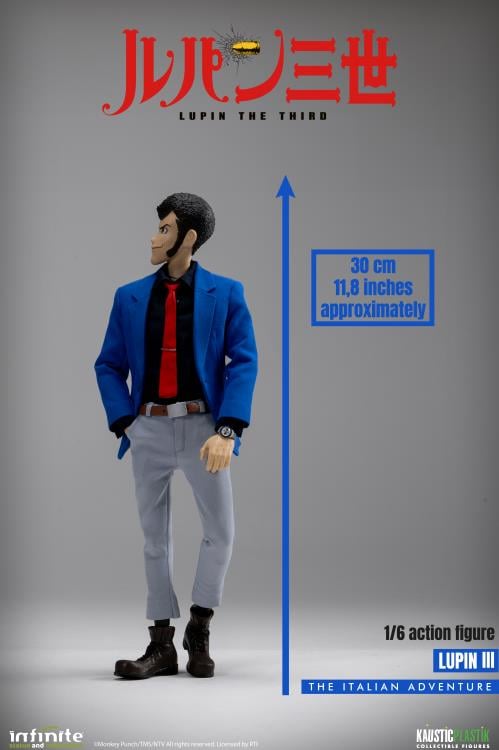 Lupin the Third L'Avventura Italiana Lupin (Standard Edition) 1/6 Scale Action Figure Gallery Image 18