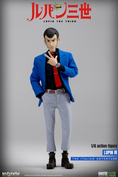 Lupin the Third L'Avventura Italiana Lupin (Standard Edition) 1/6 Scale Action Figure Gallery Image 3