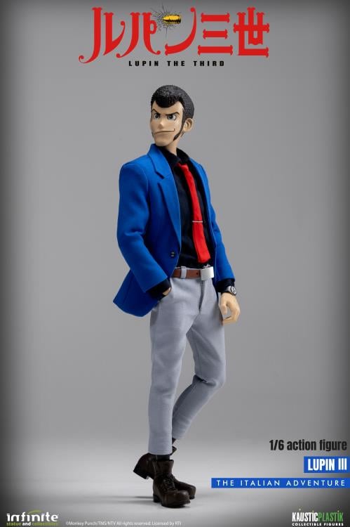 Lupin the Third L'Avventura Italiana Lupin (Standard Edition) 1/6 Scale Action Figure Gallery Image 6