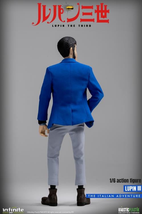 Lupin the Third L'Avventura Italiana Lupin (Standard Edition) 1/6 Scale Action Figure Gallery Image 7